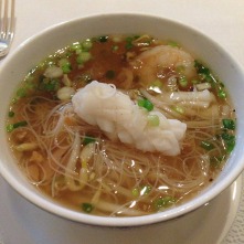 Sea food noodle soup